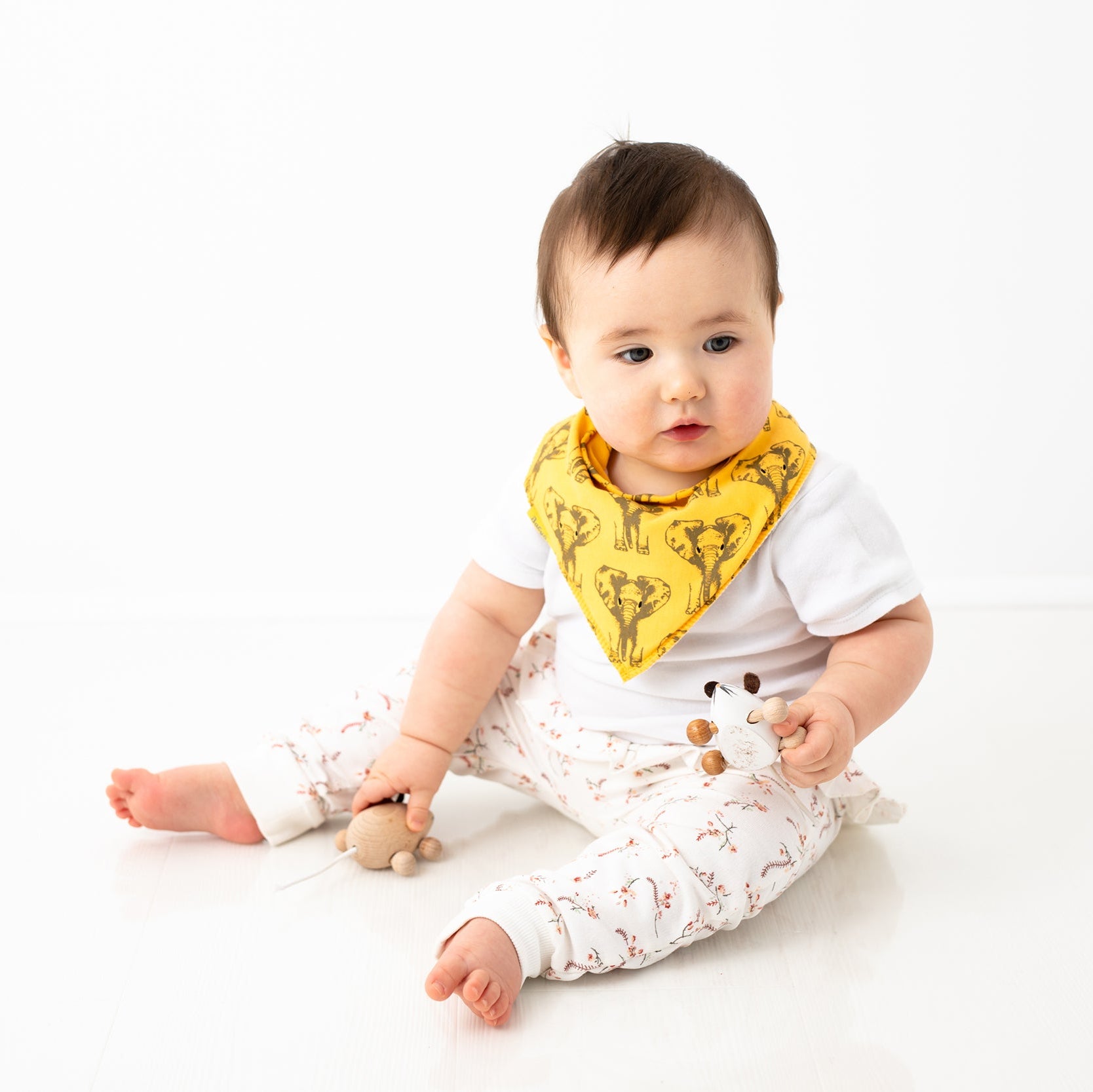 Bavoir basse-cour Fauna kids X Babyboo