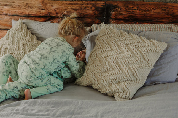 Loungewear Photo Shoot with Annie & the Boys | Fauna Kids