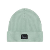 Fauna Logo Fisherman Beanie Hat | Aloe Green