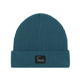 Fauna Logo Fisherman Beanie Hat | Stargazer Blue