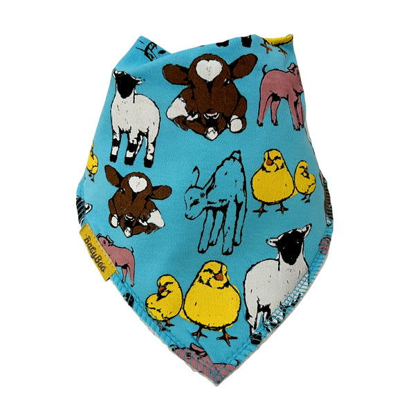 Fauna kids X Babyboo farmyard bib Fauna Kids