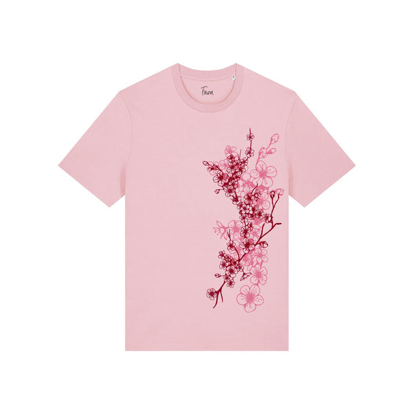 Organic Cotton Unisex T-shirt | Cherry Blossom