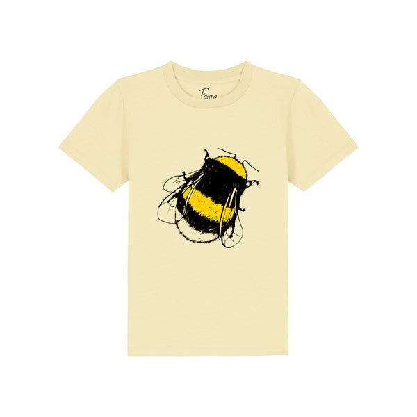 Fauna Kids T-Shirt | Buzzy Bee Print