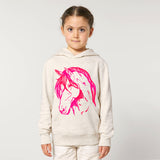 Kinder-Kapuzenpullover aus Bio-Baumwolle | Neonpony 