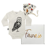 Baby Gift Box | Organic Cotton Two Piece with Owl Onesie