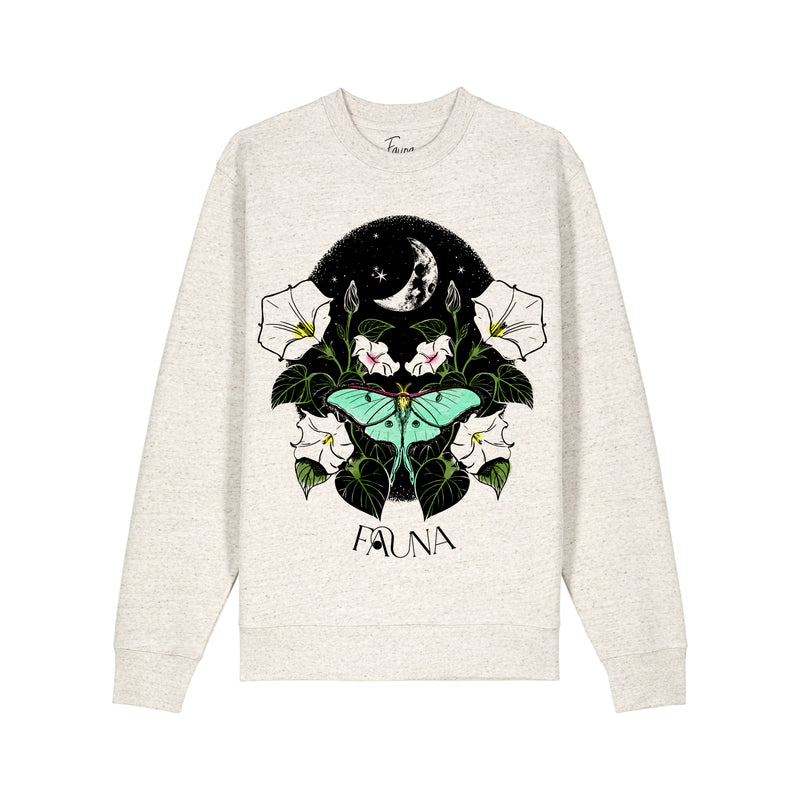 Kids Sweatshirt | Moonflower Oatmeal