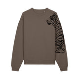 Tiger Oversized Sweatshirt | Mocha