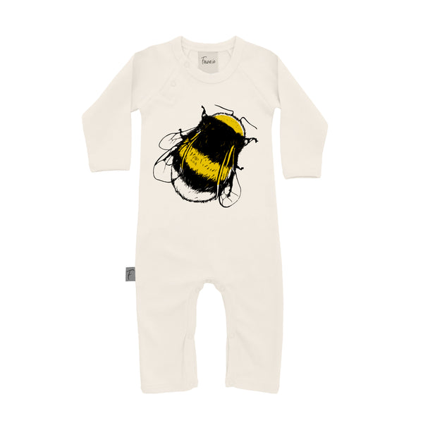 Organic Cotton Babygrow | Romper | Bumble Bee