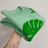 Monstera Oversized Sweatshirt | Green