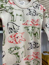 Organic Cotton Sleepsuit | piglet