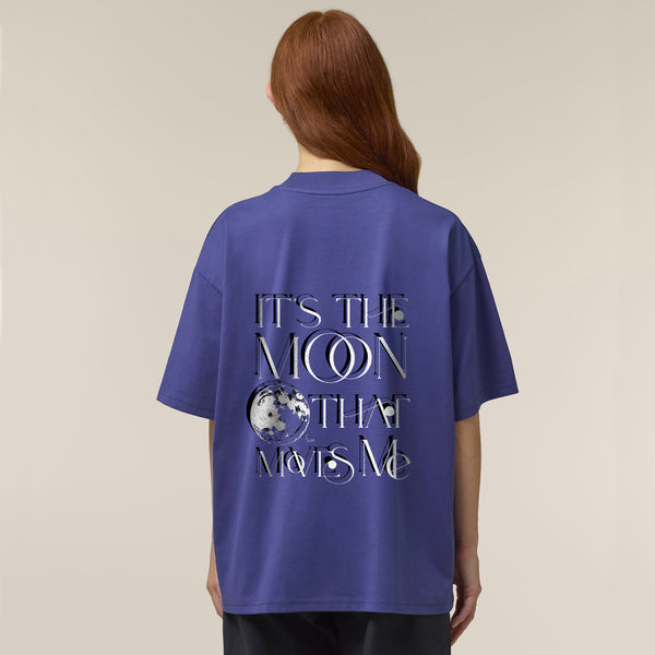 Oversized Unisex T-shirt Dusk | Moon