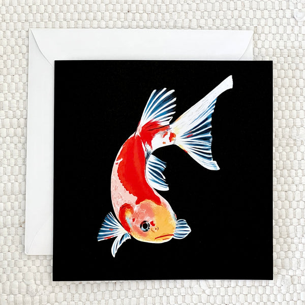 Koi Fish Greeting Card | Made in Ireland | fauna.ie