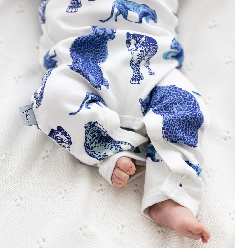 Organic Cotton Babygrow | Romper | High Tea Fauna Kids