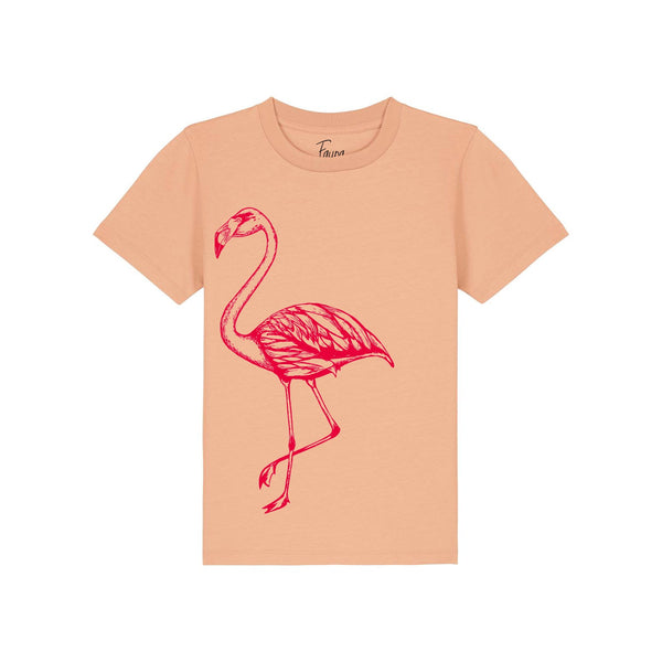 Kinder-T-Shirt aus Bio-Baumwolle | Rosa Kaninchen 