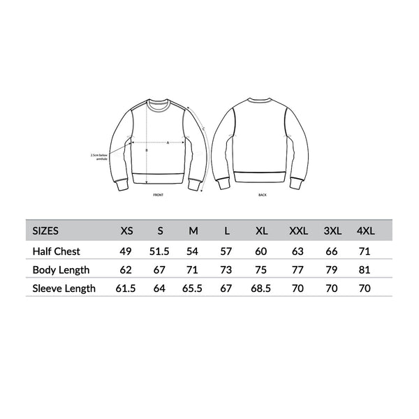 Women's Graphic Sweatshirt | Cherry Blossom Blue