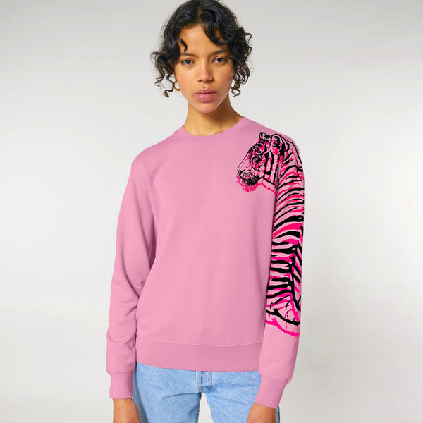 Unisex Graphic Sweatshirt | Vintage Tiger