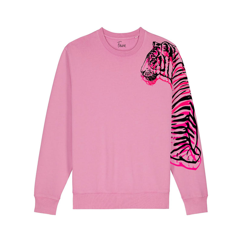 Unisex Graphic Sweatshirt | Vintage Tiger