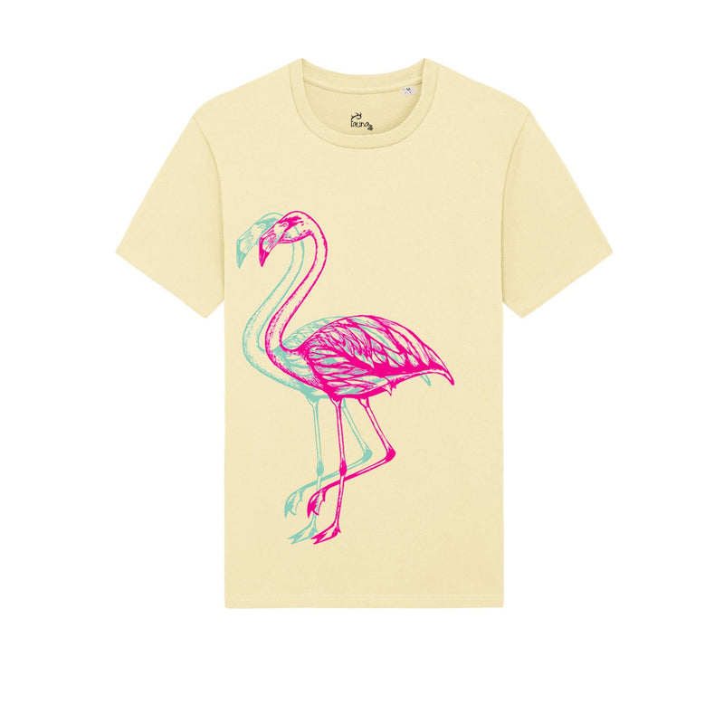 Organic Cotton Unisex T-shirt | Double Flamingo Fauna Kids
