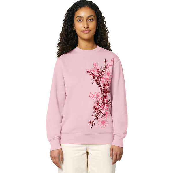 Women's Graphic Sweatshirt | Cherry Blossom