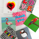 'Thank You' Greeting Card | Pink