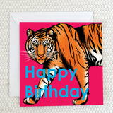 Tiger Birthday Card - fauna.ie