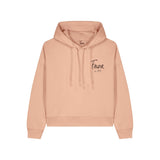 Women's Hoodie | Panther on peach - fauna.ie