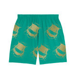 Unisex Jogger Shorts with handprinted bees
