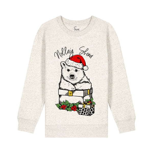 Kids Sweatshirt | Christmas Polar Bear