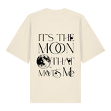 Oversized Unisex T-shirt Natural | Moon