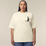 Oversized Unisex T-shirt Natural | Moon