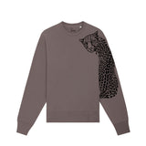 Sample Oversized Sweatshirt | Mocha Leopard