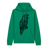 Organic Cotton Unisex Hoodie | Parrot