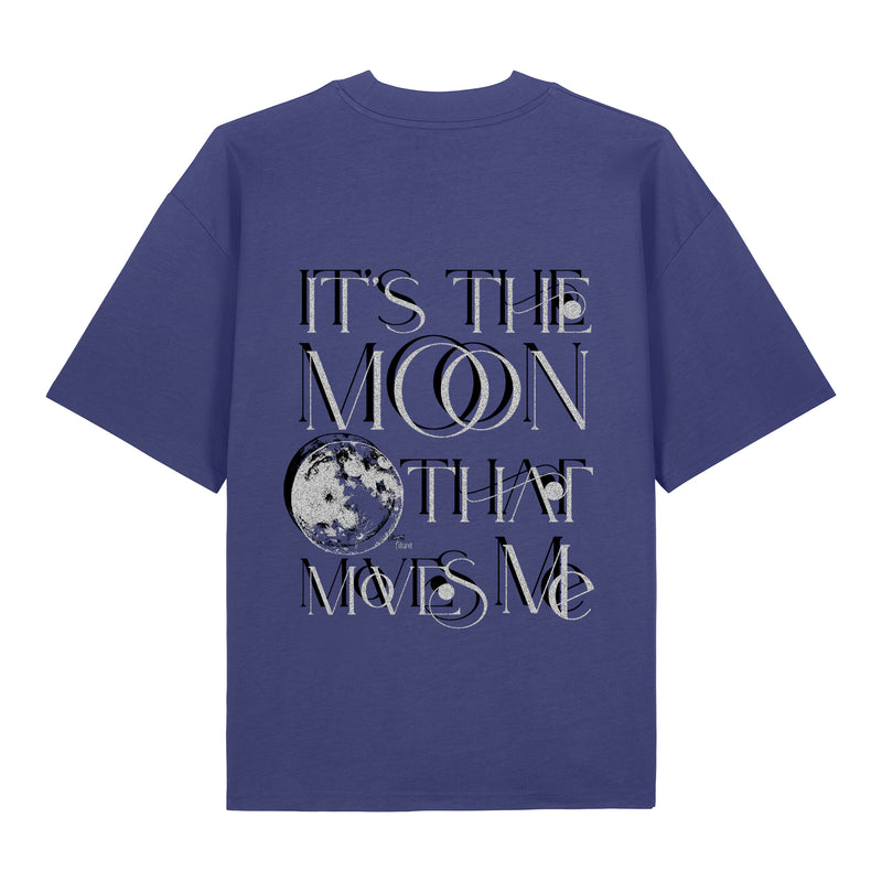 Oversized Unisex T-shirt Dusk | Moon