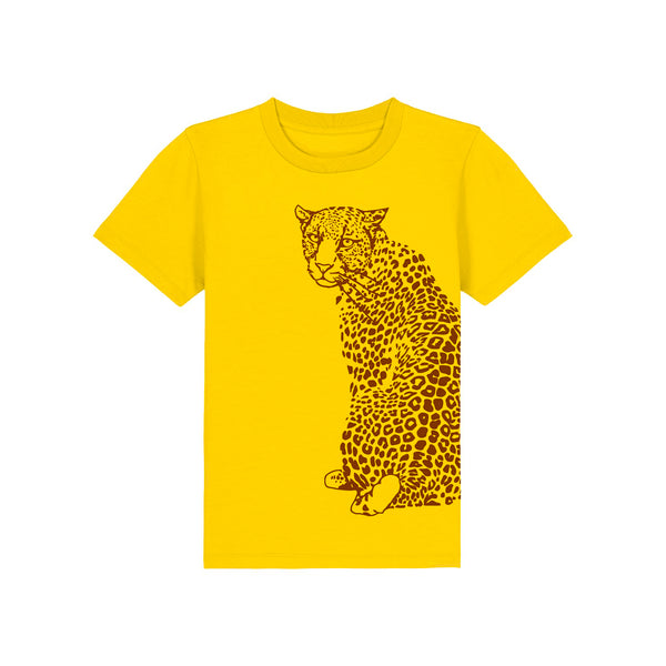 Fauna Kinder-T-Shirt, Papageientaucher-Aufdruck in Natur 