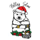'Nollaig Shona' Polar Bear Christmas Card