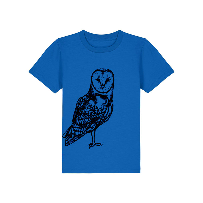 Kinder-T-Shirt aus Bio-Baumwolle | Natürliche Eule 