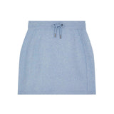Organic cotton sweat skirt | Soft Heather Blue | Fauna.ie