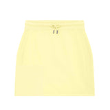 Organic cotton sweat skirt | Soft Lemon | fauna.ie